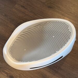 Angelcare White Oval Perforated Plastic Baby Bath Seat